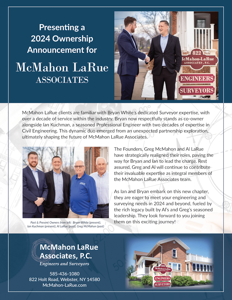 McMahon LaRue New Owner flyer